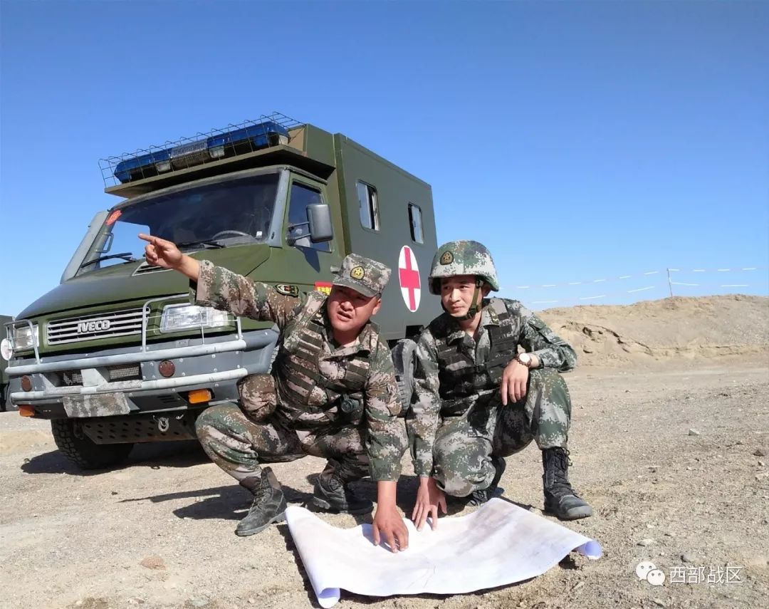 高原驻训奋斗在卫勤保障一线的白衣天使