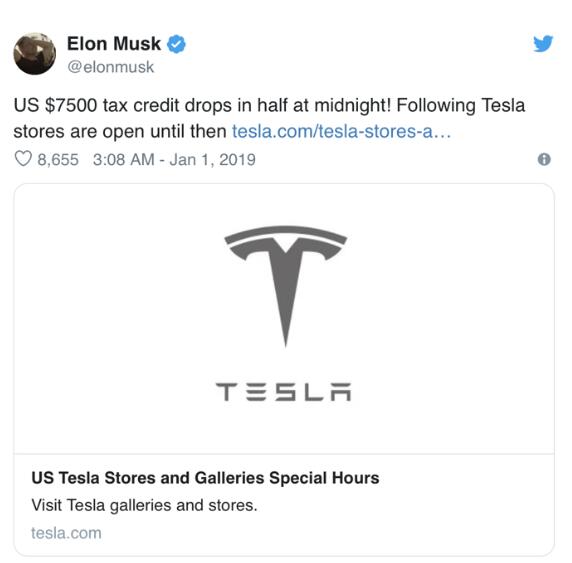 特斯拉Model 3年底美国库存超三千辆 马斯克推特“卖车”