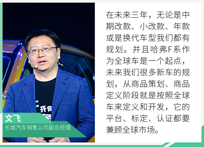 哈弗F系品牌销量占比1/4 未来三年规划多款新车