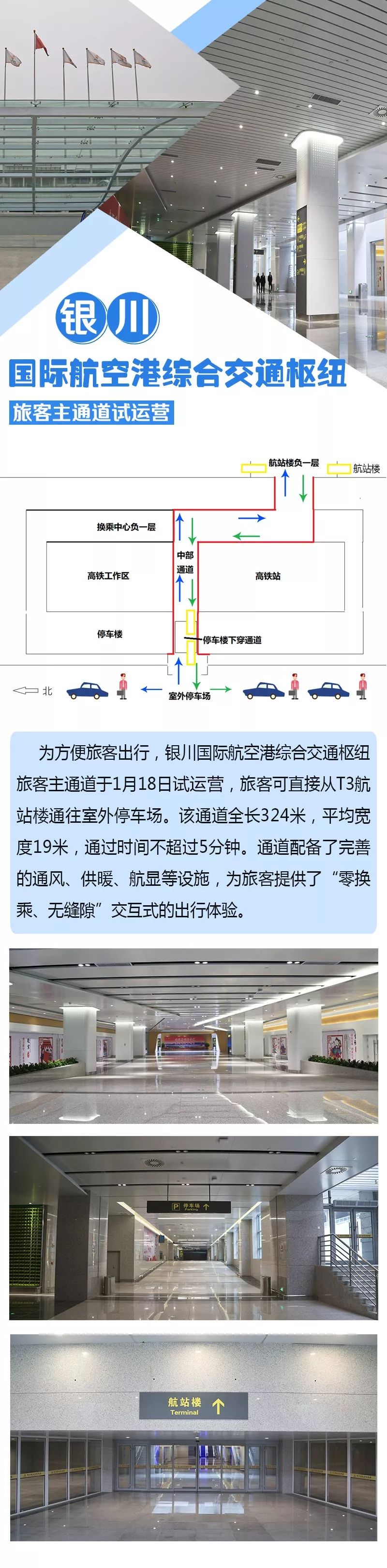 通知丨银川河东国际机场有大变化从t3航站楼出来这么走