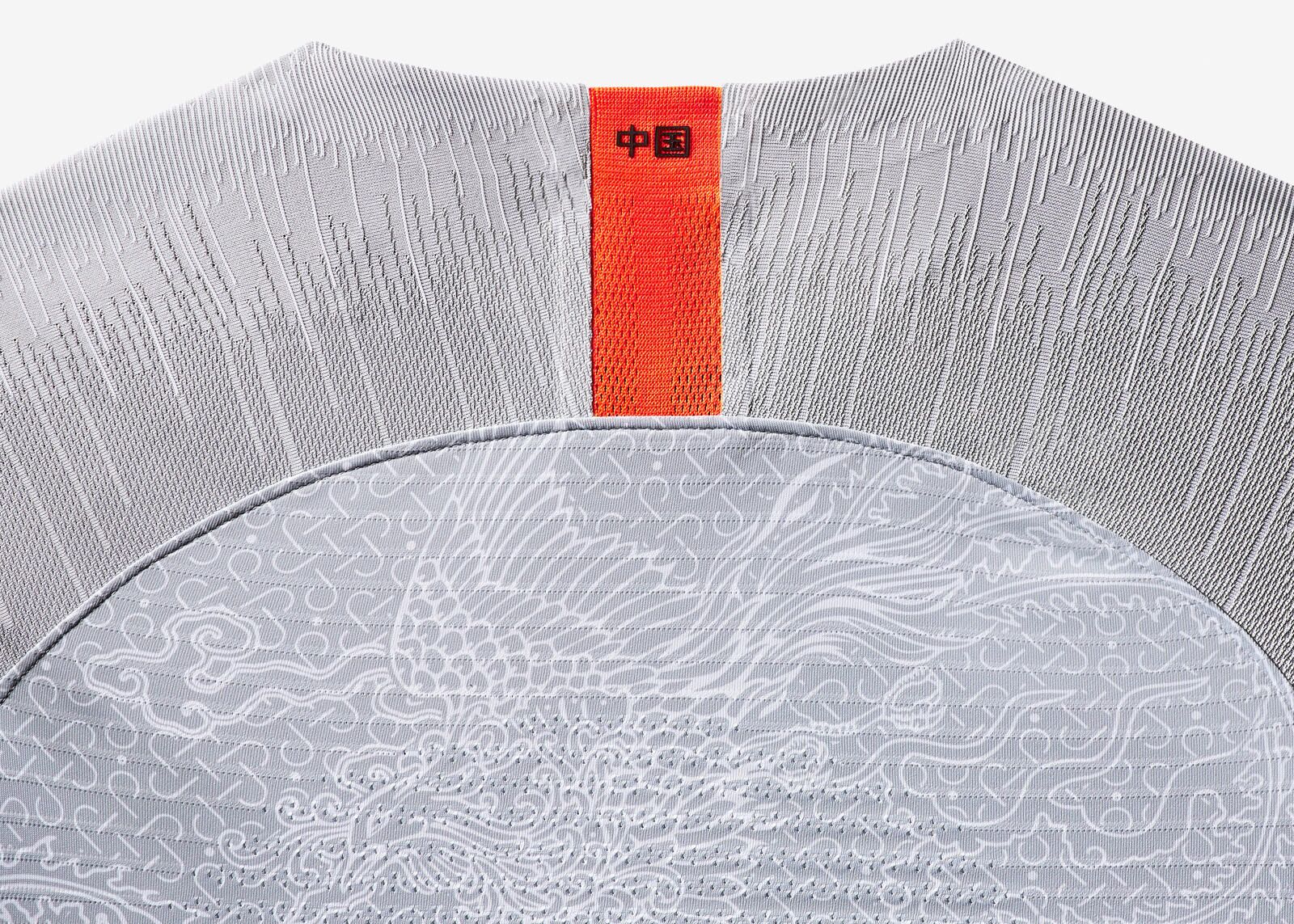 耐克发布中国女足世界杯球衣,客场灰凤袍首度