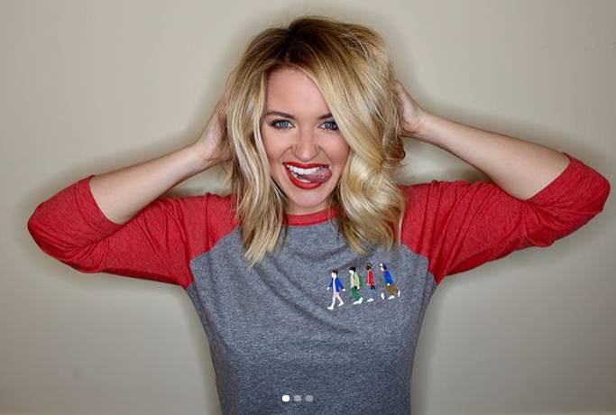 nba著名美女主持人kristen晒照:飞赴第五场