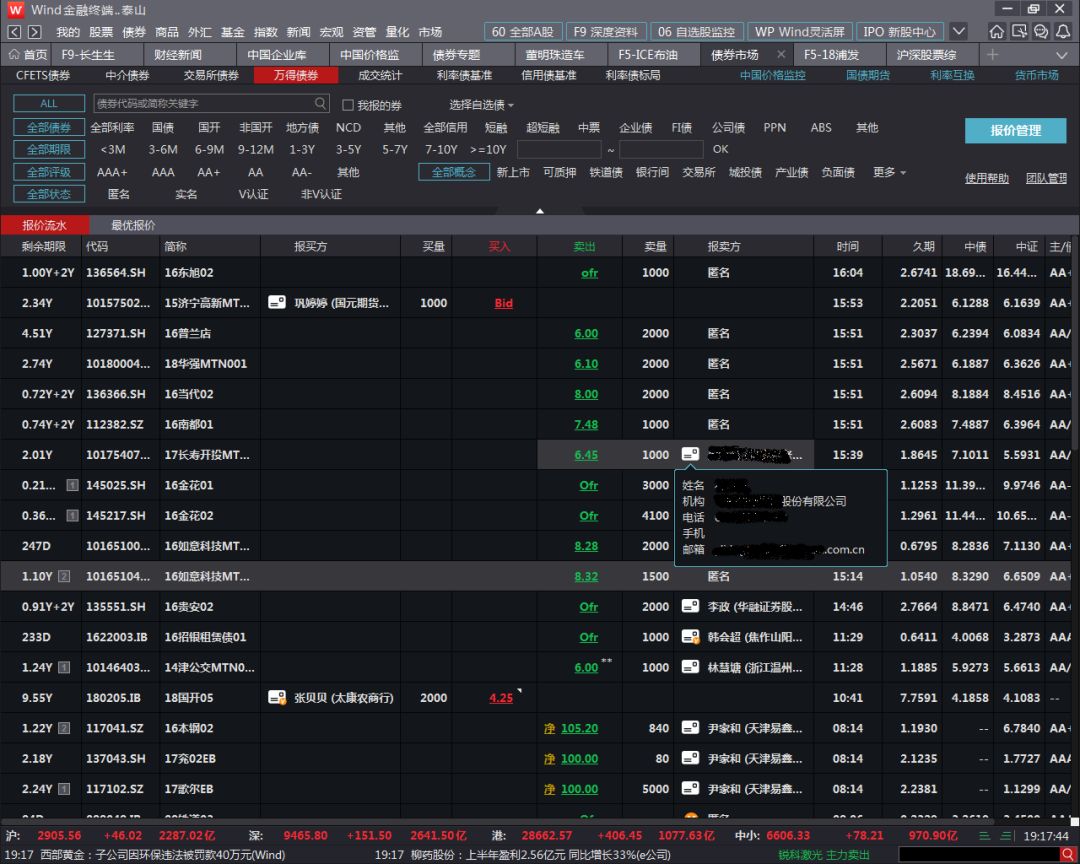 助力交易,革新资金,wind金融终端"泰山版"介绍之b