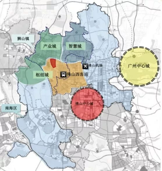 此次批后规划区位于南海区狮山镇中部,博爱湖东岸地区,具体为321国道