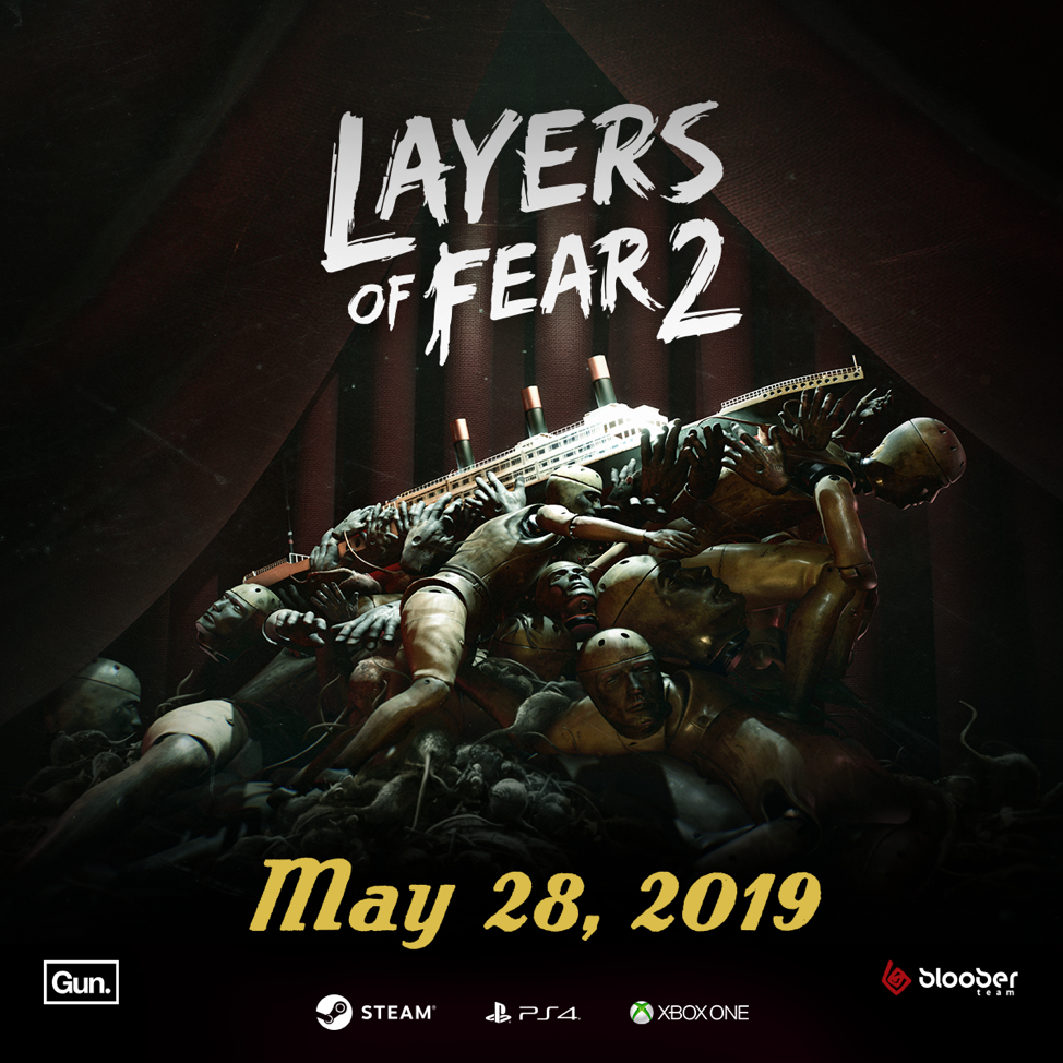 《层层恐惧2(layers of fear 2)》即将发售 5月28日恐惧来袭!