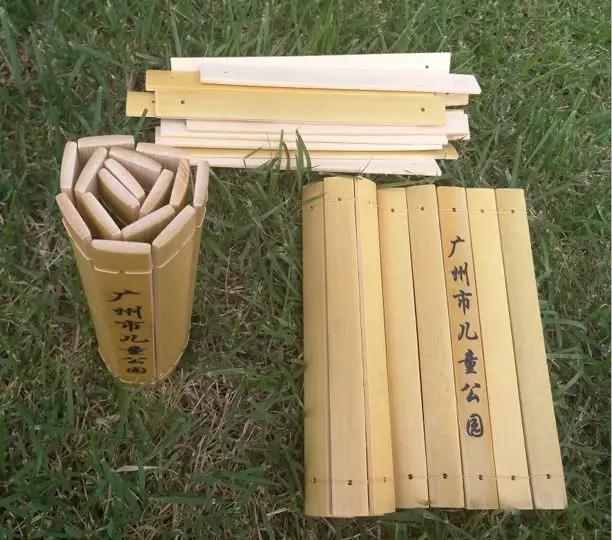 广州市儿童公园:竹简的艺术 尤克里里diy