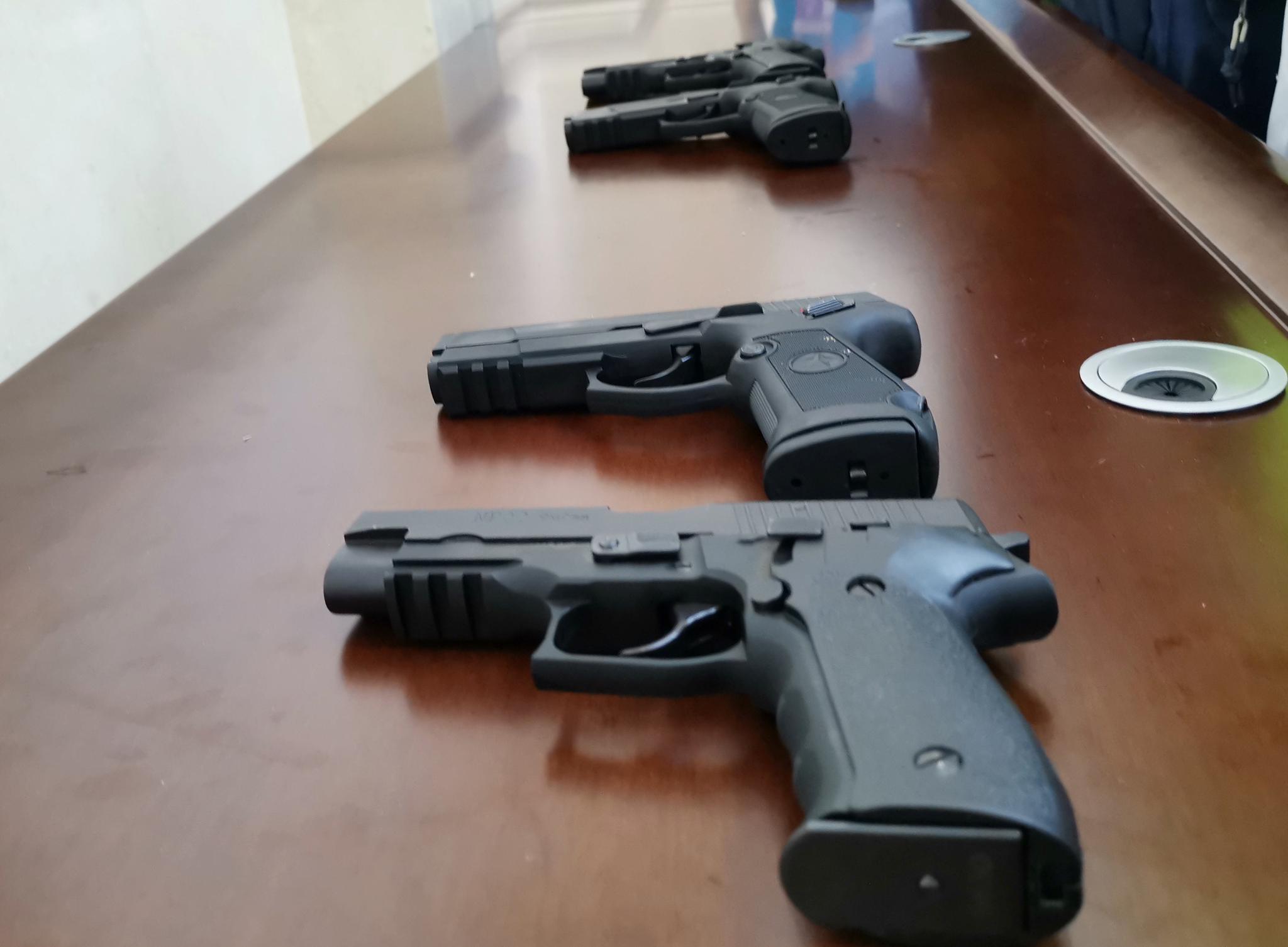 警察射击赛选枪试枪揭秘有92gnp22两种枪可选