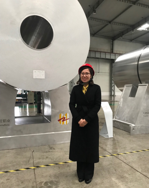 天津忠旺董事长马青梅在接受访问时对记者表示,"虽然