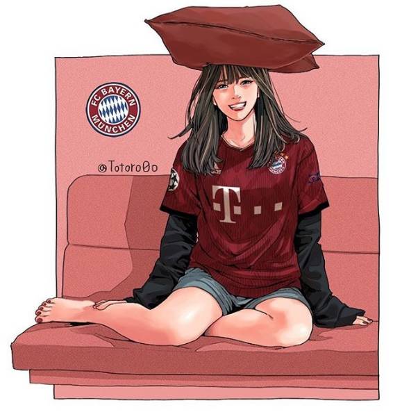 今日趣图:球衣女孩(多图预警)