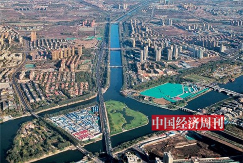 北京城市副中心的建设被认为是京津冀协同发展的重要步骤。图为北京通州核心区。（《中国经济周刊》首席摄影记者 肖翊 摄）