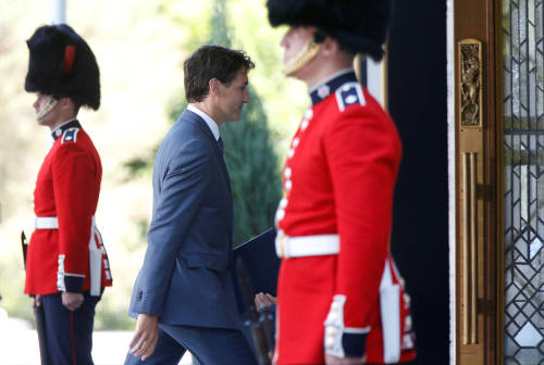  图为加拿大总理特鲁多。新华社/路透