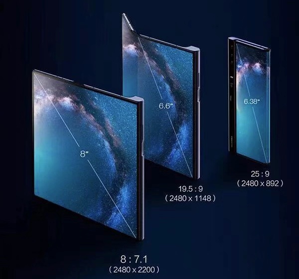 华为首款5G折叠屏手机HUAWEI Mate X 24日发布。