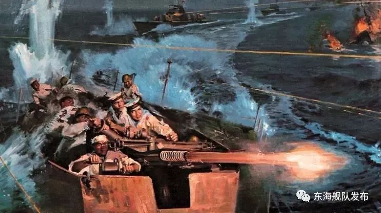 勇当先锋敢于胜利海上先锋精神在东海之滨闪光