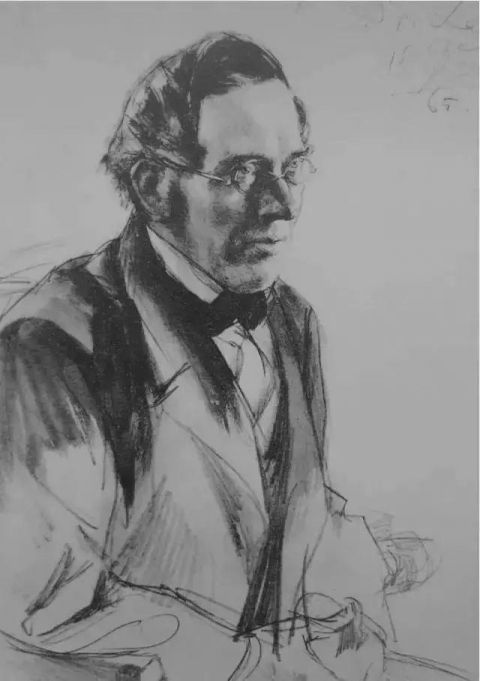 大师门采尔素描作品欣赏