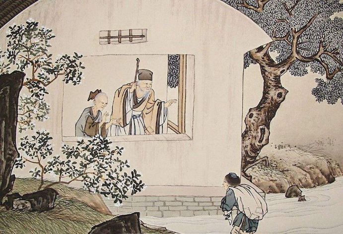 子路名仲由,小孔子九岁,颇有军事才能,武艺高强,然耿直好勇,常常放言