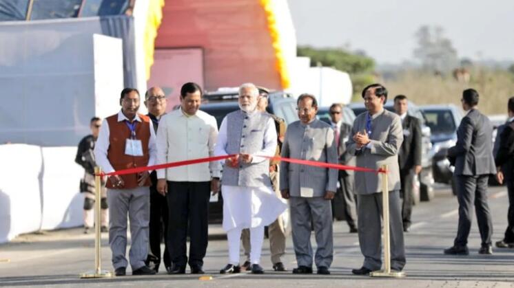 印度总理纳伦德拉·莫迪出席开幕典礼