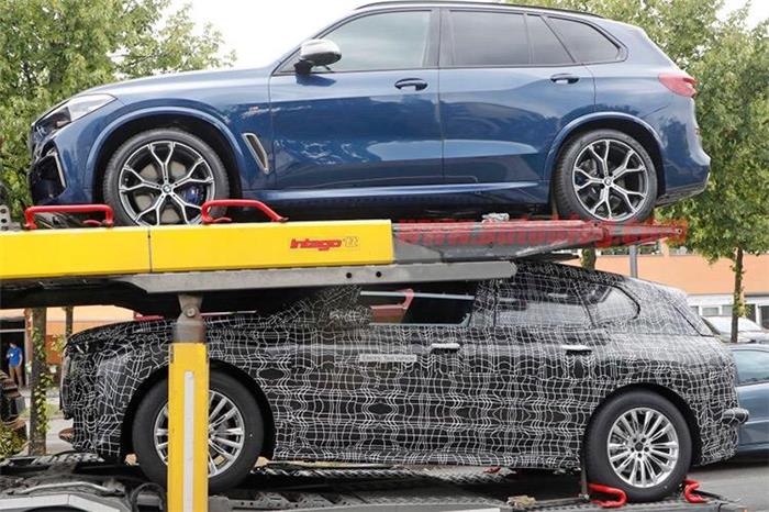 宝马全新纯电动SUV车型iNEXT谍照曝光