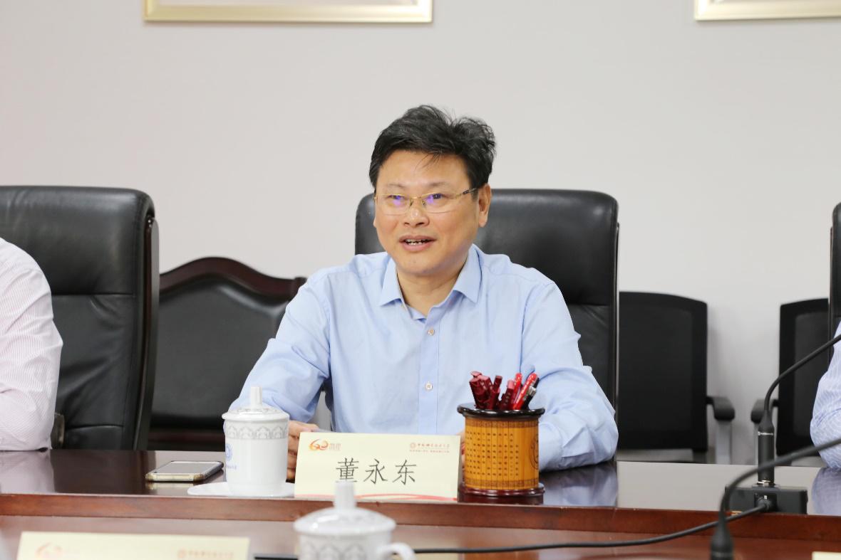 室举行,校党委副书记蒋一,校庆办主任倪瑞,教育基金会秘书长郭胜利