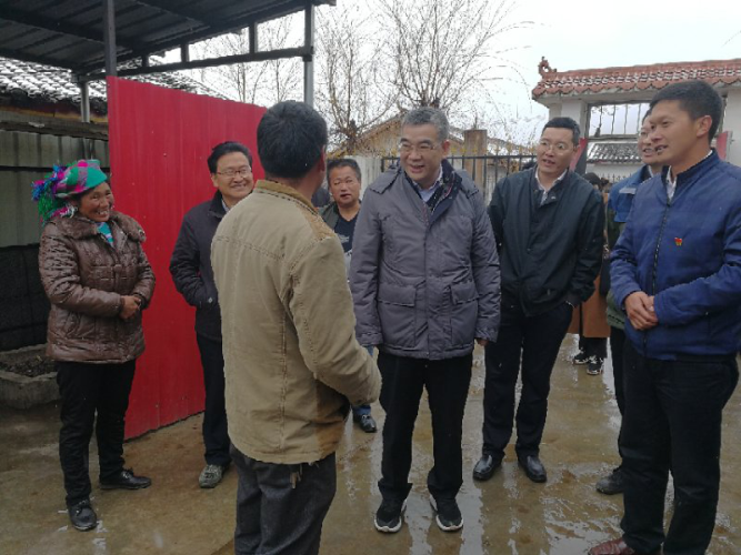 省领导赴金阳县指导2018年第一轮脱贫攻坚全覆盖督导工作