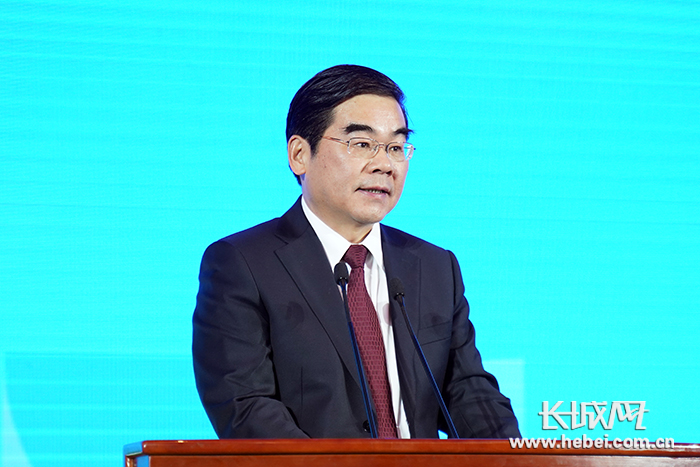 长城新媒体记者 邢丁 摄河北省副省长张古江.