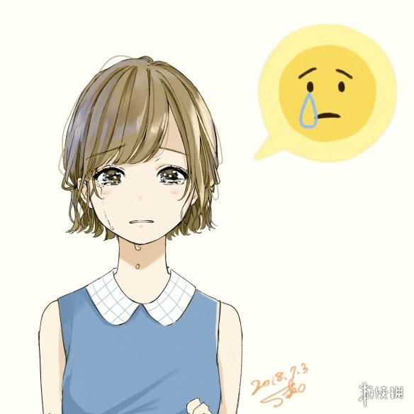 小姐姐都笑哭了!日本画师绘萌妹版emoji
