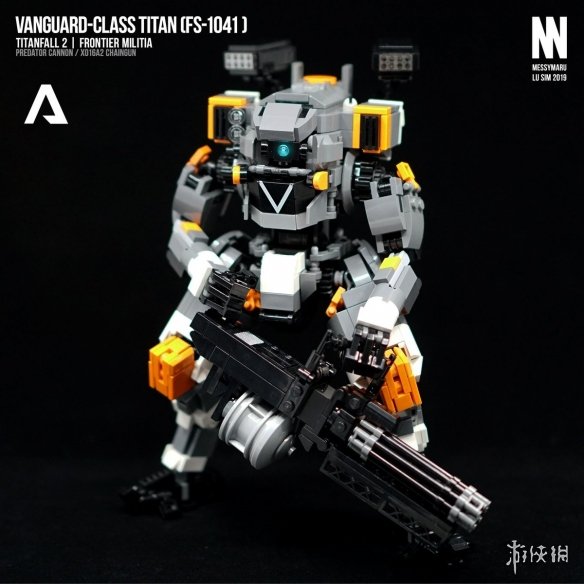 外国网友用乐高拼出《泰坦陨落》机甲 外形相当还原