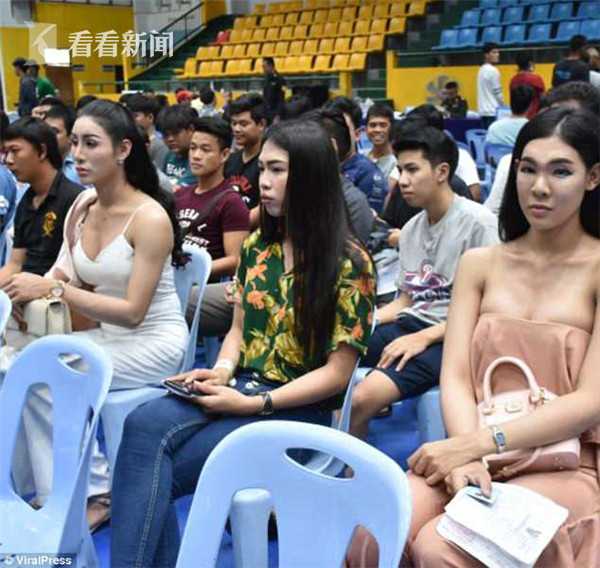 视频|泰国跨性别者参军? 不存在的只是走个过场