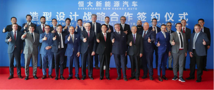 许家印赴欧考察零配件，升级造车朋友圈