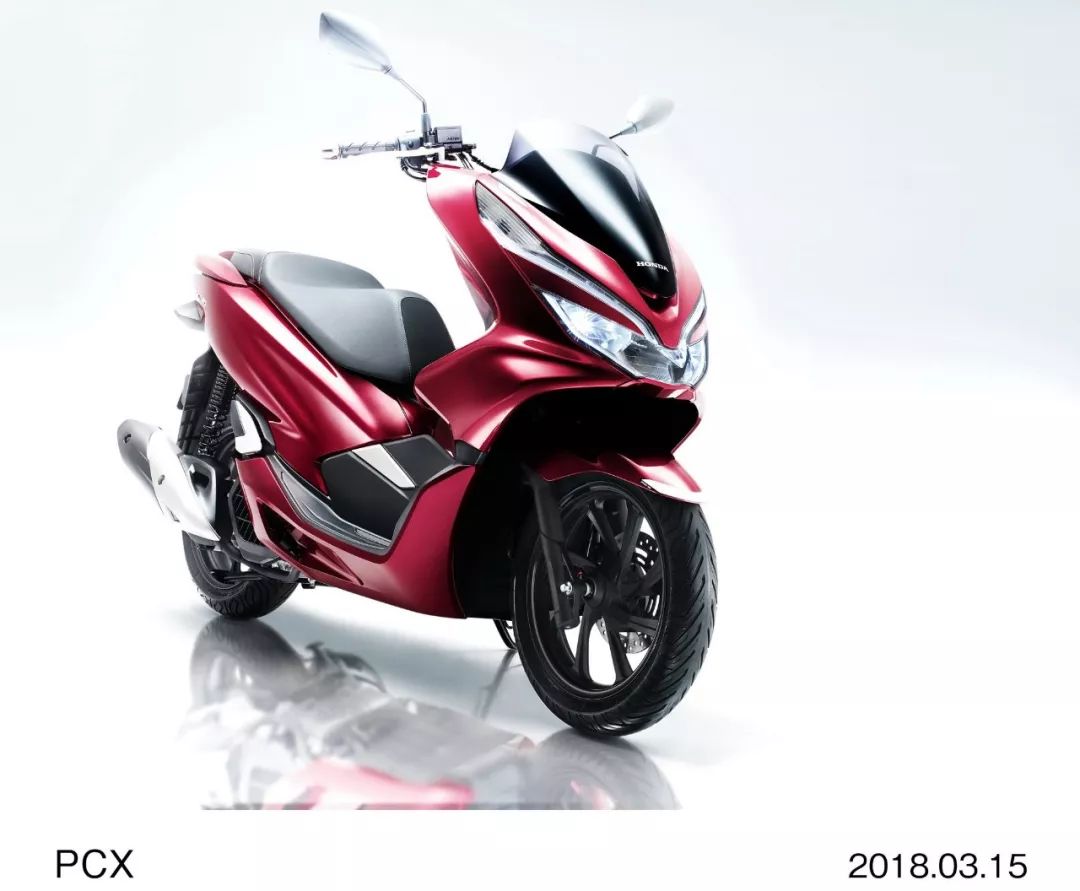 本田发布新一代pcx踏板