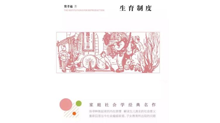 《生育制度》，作者： 费孝通，版本： 北京联合出版公司，2018年6月