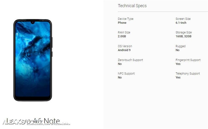 联想A6 Note信息曝光 后置双摄+后置指纹
