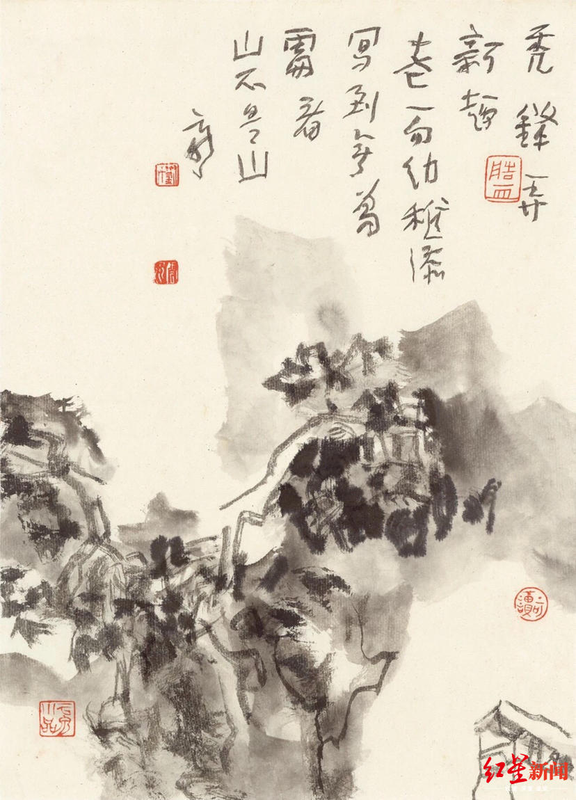 相见柴门刘云泉书画作品展在杜甫草堂开幕