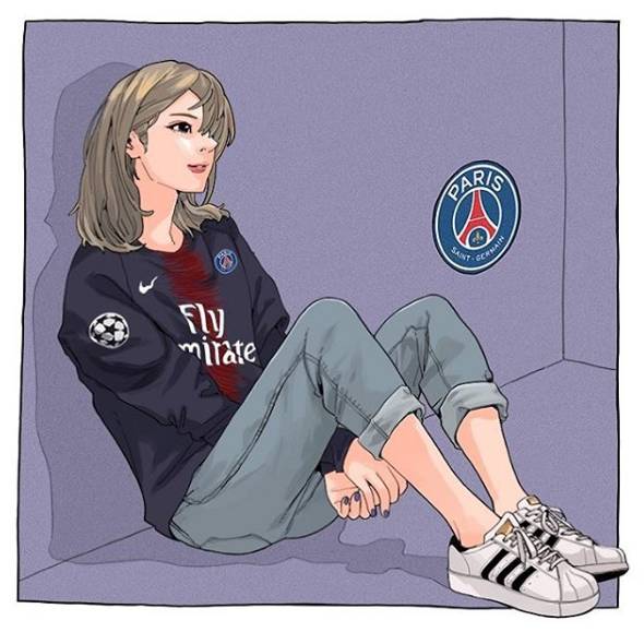 今日趣图:球衣女孩(多图预警)