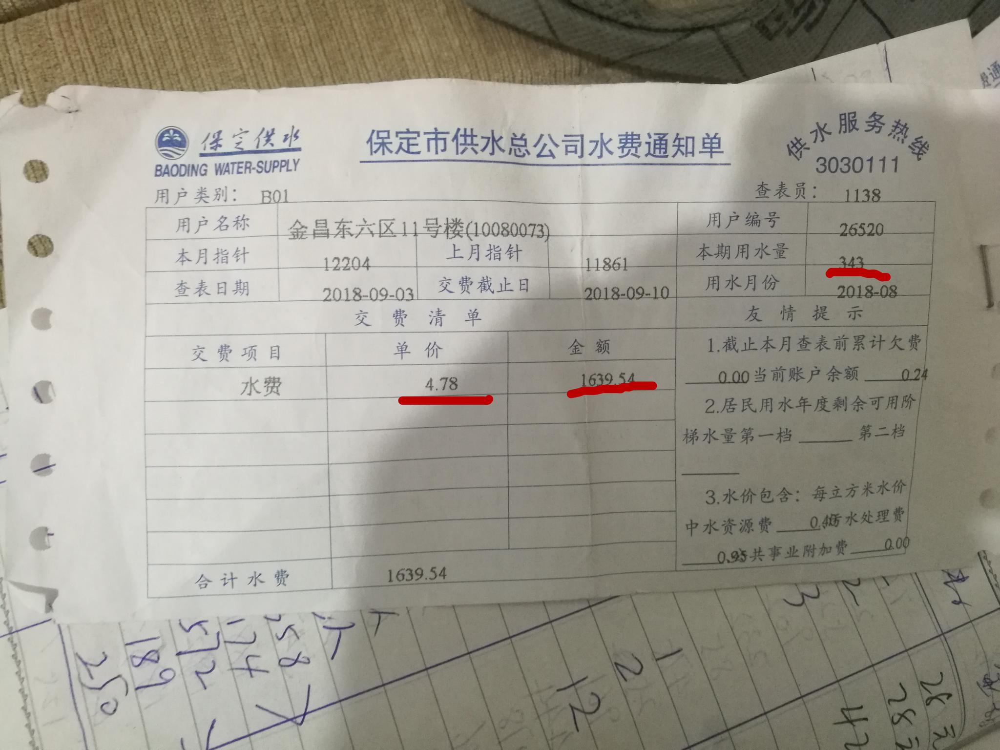 保定一小区现14元/吨"天价"水费,有居民称10年没用过正常价水