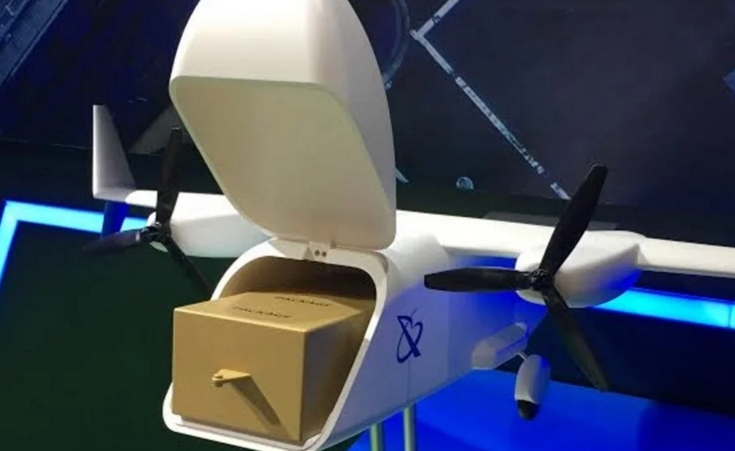 外媒中国快递物流服务正在纷纷考虑用无人机送货