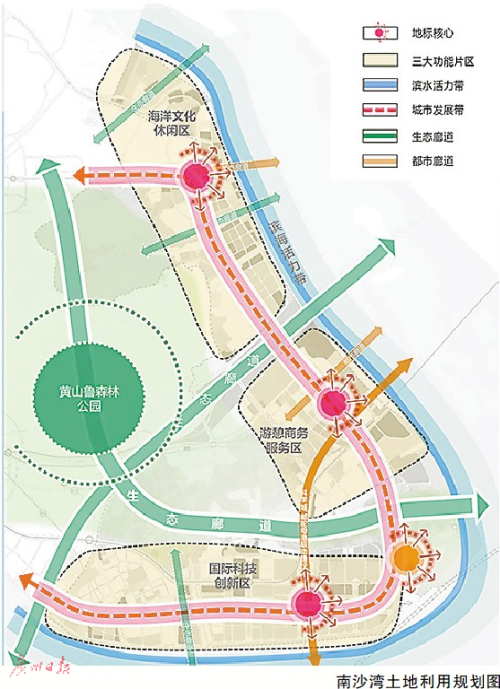 南沙湾将通4条轨道线|南沙湾|规划区|森林公园_新浪新闻