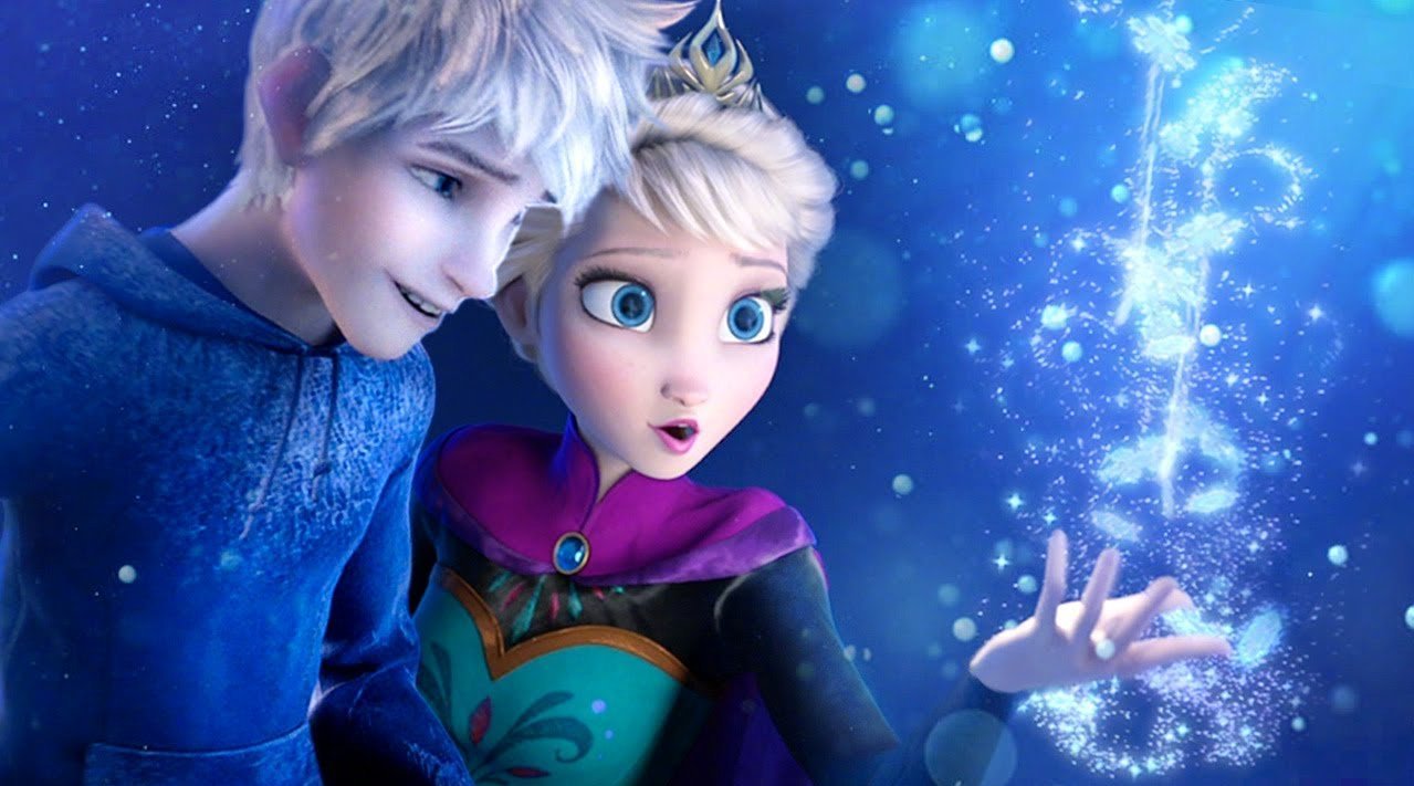 真神仙剪辑大神把冰雪奇缘艾莎和守护者联盟