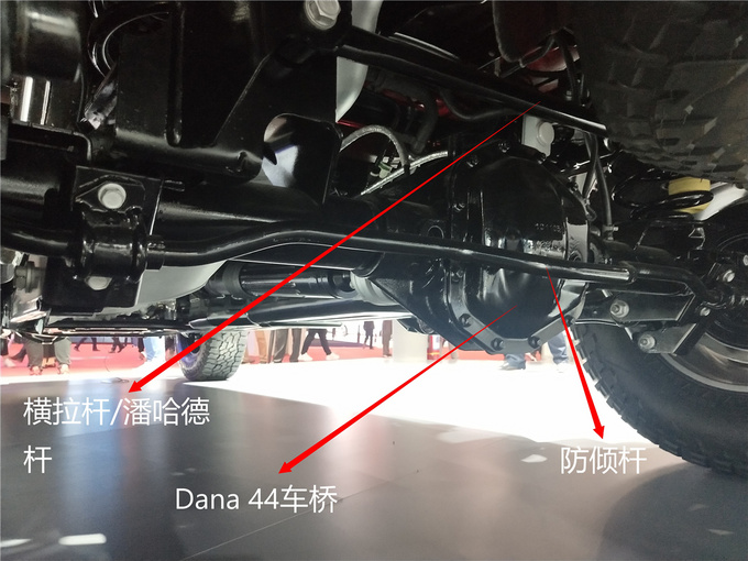牧马人和牧马人皮卡选谁跟我看底盘你就知道了
