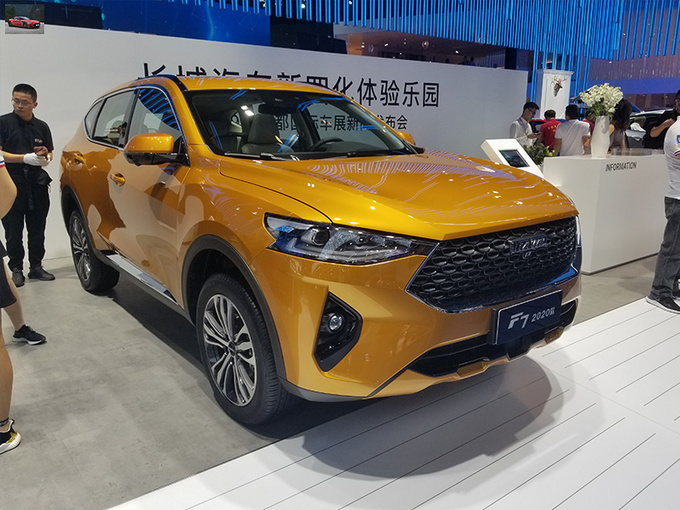 哈弗2020款F7首发亮相 搭2.0T+L2自动驾驶