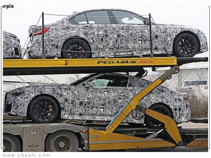 宝马新一代M4路试谍照曝光 搭3.0T引擎/2021年上市