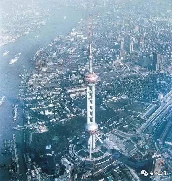 1995年的陆家嘴.80年代末90年代初的浦东.