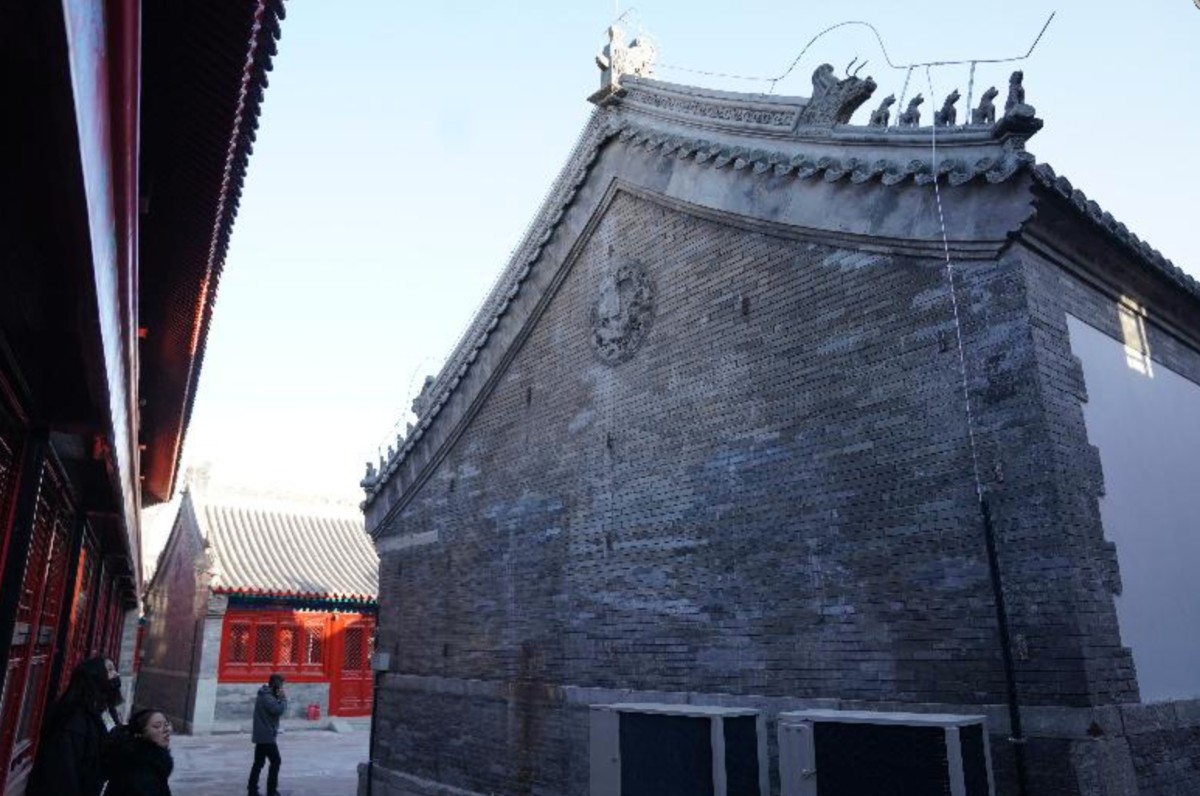 护国观音寺重新光彩明年将作为大栅栏历史文化展览馆开放