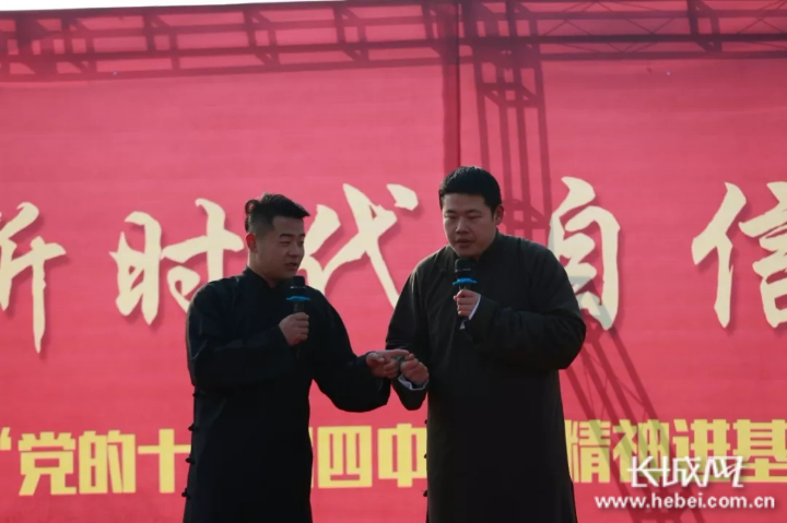 "小节目"讲活"大道理" 桃城区基层宣讲走进百姓家|袁林_新浪新闻