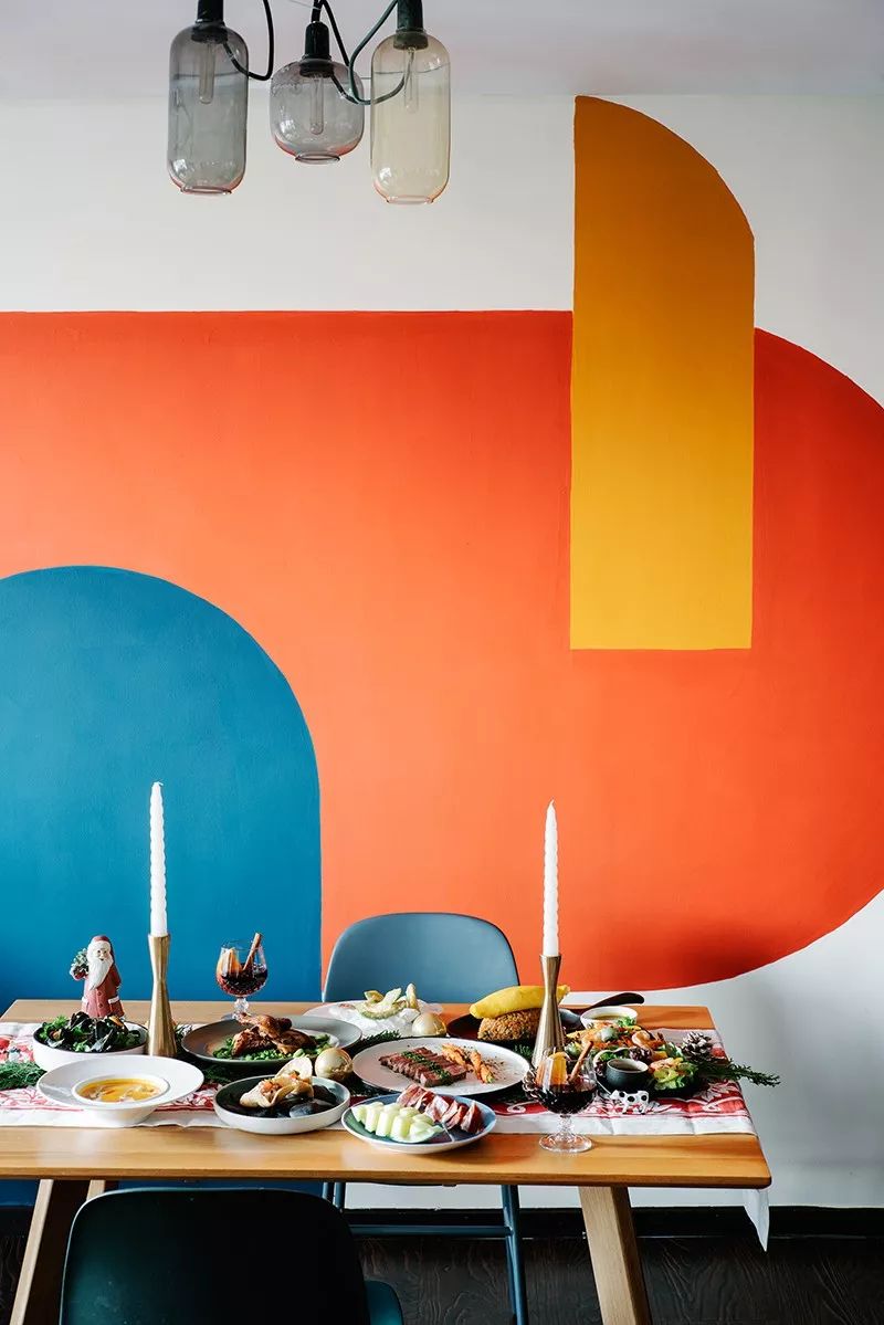 年终福利 | 如何刷出一面不土气的网红彩色墙?