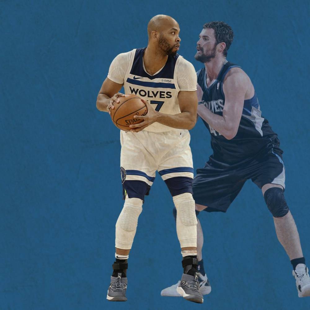 森林狼晒对位照:现在vs过去