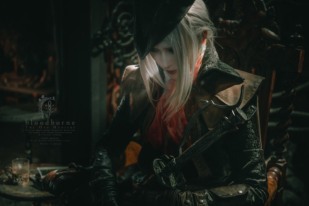 日本美女cos《血源》玛利亚 冷漠优雅气质还原