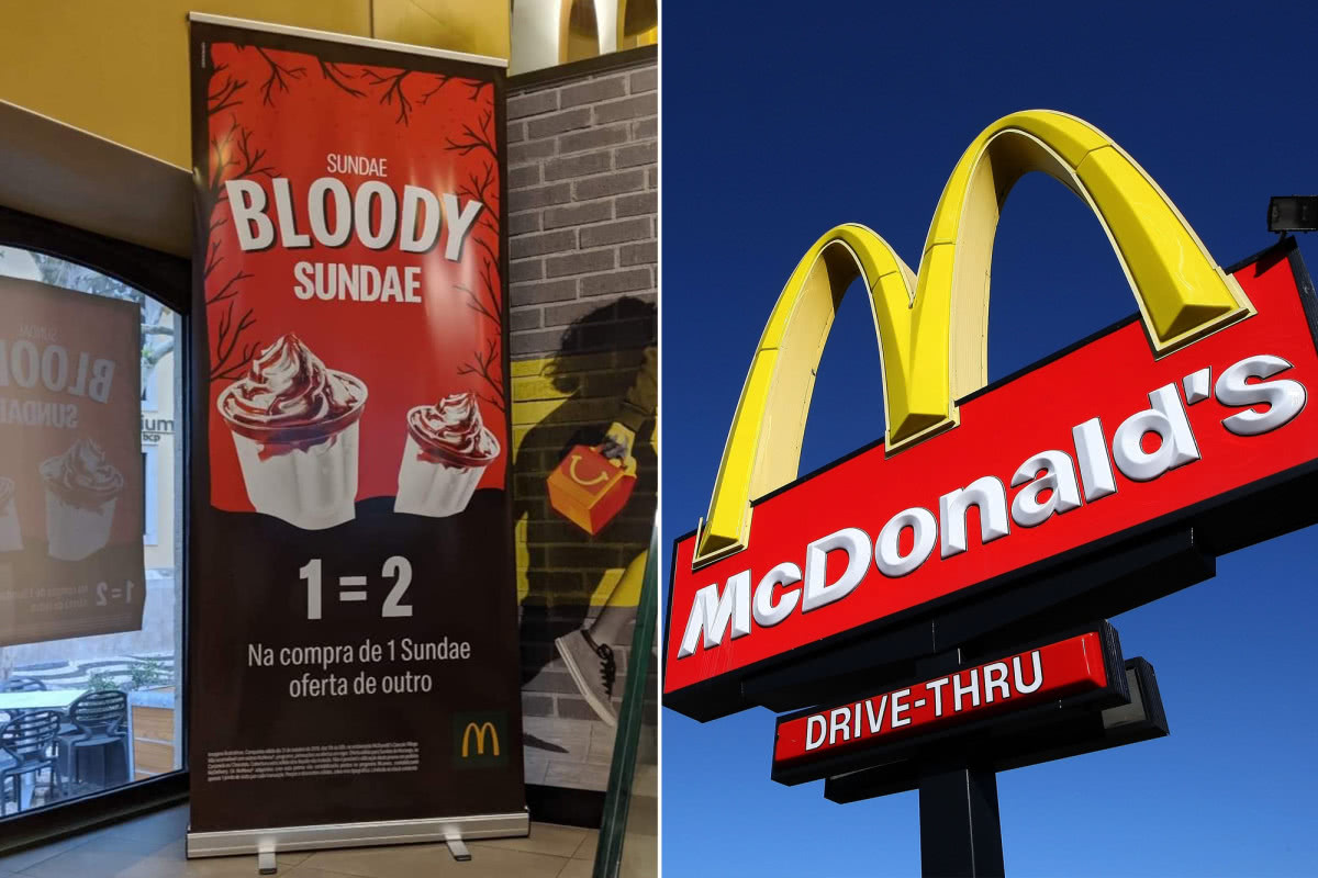 麦当劳表示,"血腥圣代"只是为了万圣节宣传,并非有意提及任何历史事件