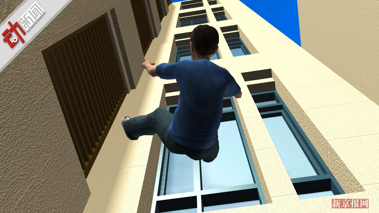 3d母亲外出取快递5岁男童14楼坠落经缓冲摔成重伤