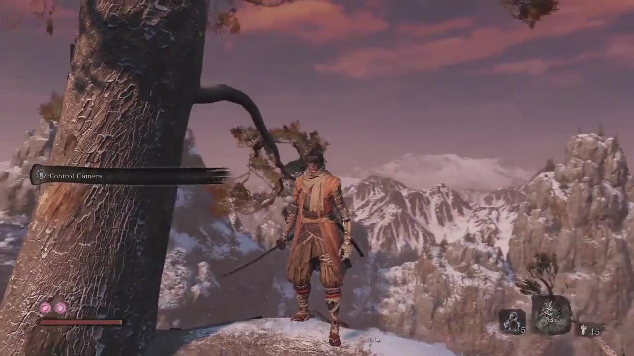 《只狼》全新实机演示 对战超强武僧 完全被虐杀