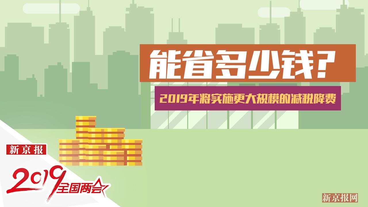 事关你的钱袋子!1分钟看懂2019年减税降费清
